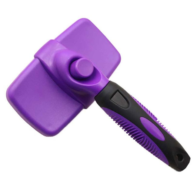 Self Cleaning Slicker Brush for Dogs & Cats