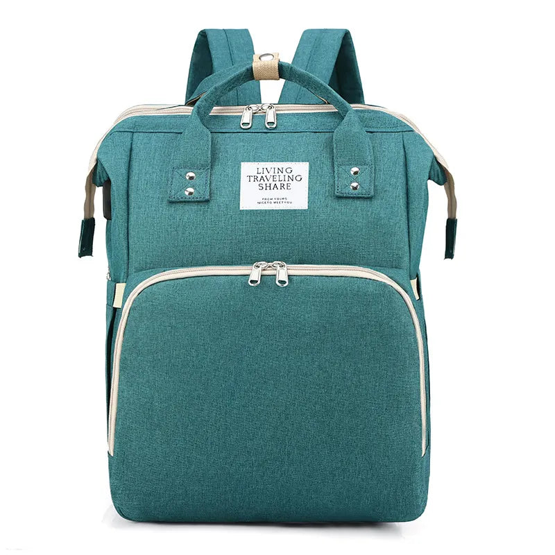 Travel Diaper & Bottle Backpack - Multi-Functional