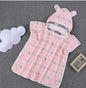 Cotton Baby Bath Towel with Hooded Cape
