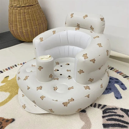 Inflatable Baby Chair for Mealtime & Bath