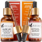 Radiant Serum Set - Vitamin C & Retinol Blend for Anti-Aging