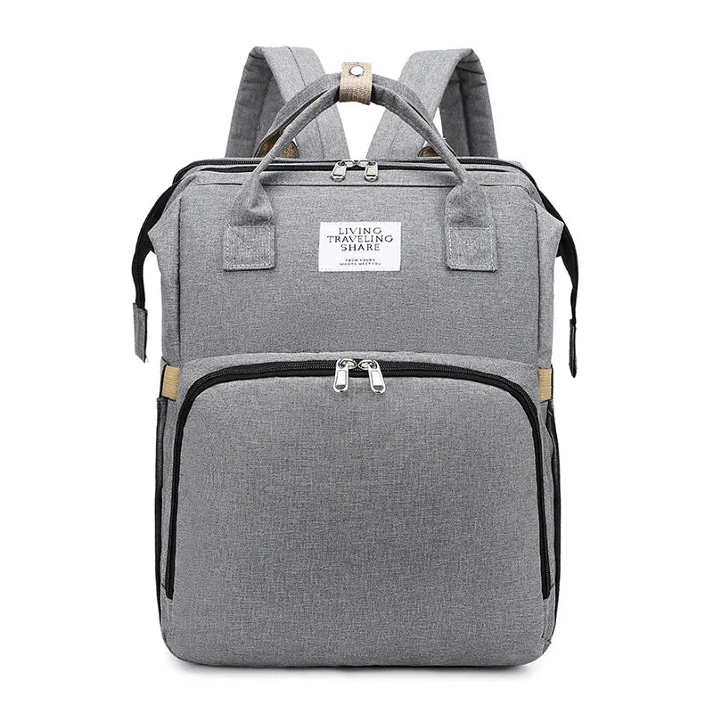Travel Diaper & Bottle Backpack - Multi-Functional