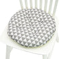 Chair Cushion for Bay Window - Printed Polyester Linen