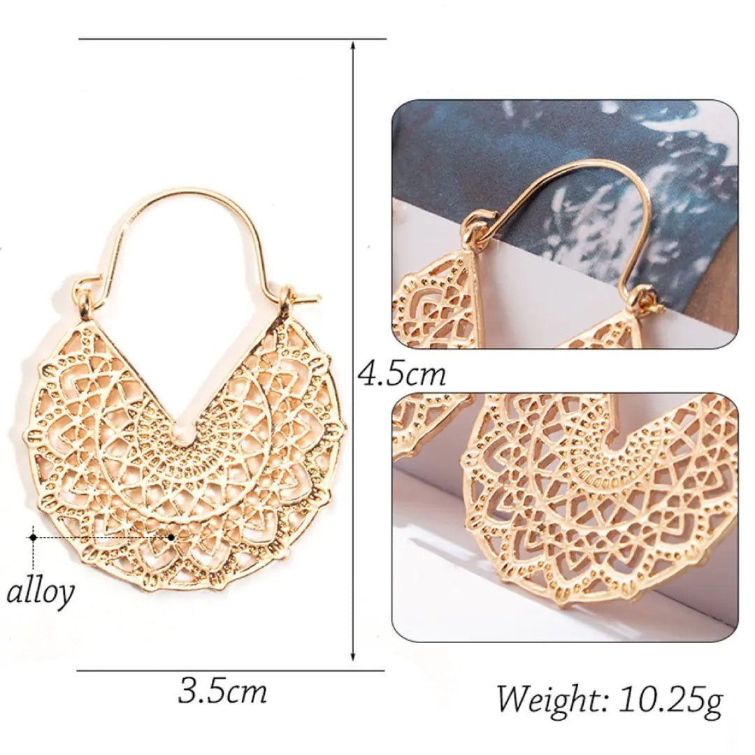 Day-to-Night Gold Earrings