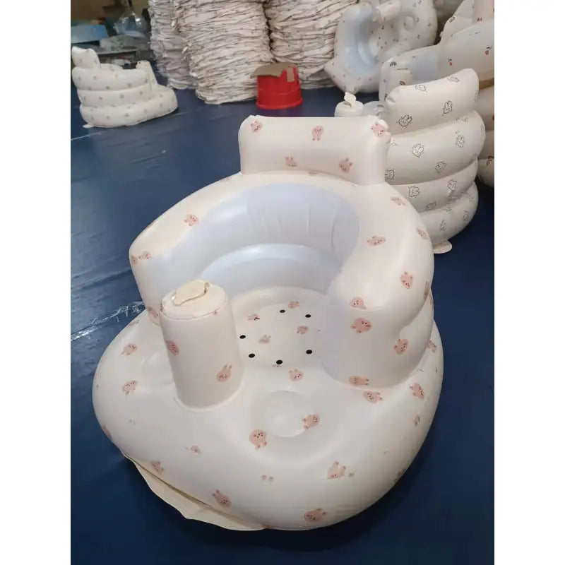 Inflatable Baby Chair for Mealtime & Bath