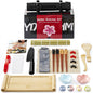 Deluxe Sushi Maker Kit 25-Piece with Bamboo Roller