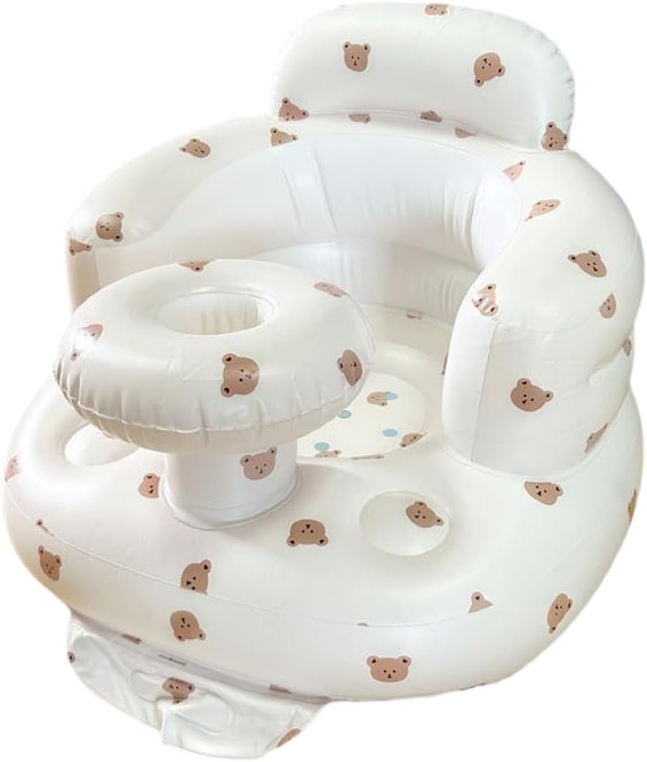 Inflatable Baby Chair for Mealtime & Bath