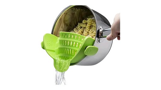 Clip-On Silicone Pot Strainer