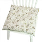 Chair Cushion for Bay Window - Printed Polyester Linen