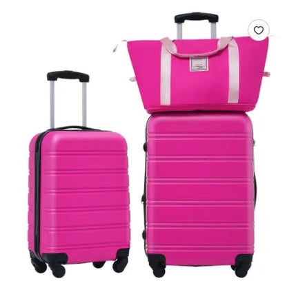 TrendSpinner DuoPlus - 3-Piece Featherlight Luggage Set with TSA Lock