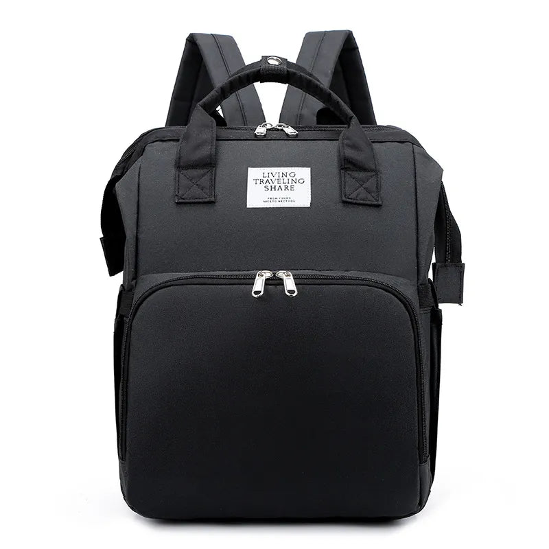 Travel Diaper & Bottle Backpack - Multi-Functional