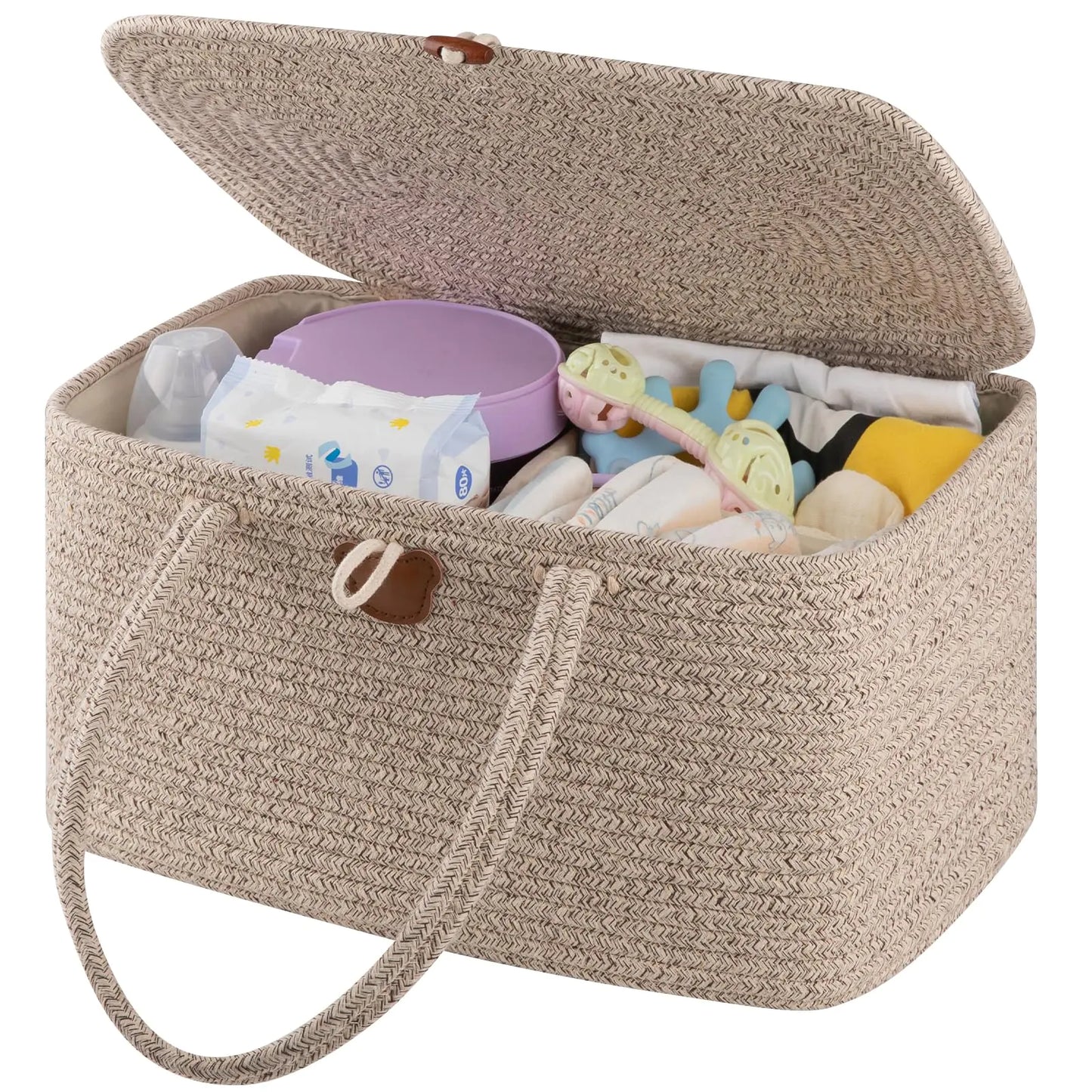 OIAHOMY Deluxe Baby Diaper Bag- Portable Storage with Handle