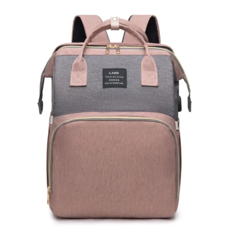 Travel Diaper & Bottle Backpack - Multi-Functional