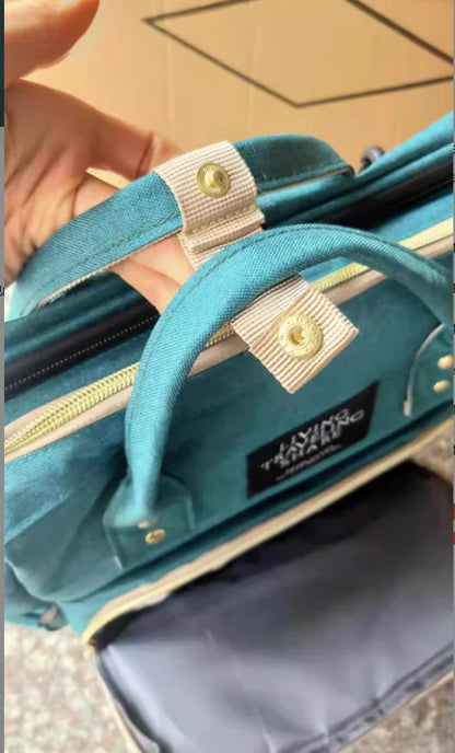 Travel Diaper & Bottle Backpack - Multi-Functional