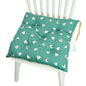Chair Cushion for Bay Window - Printed Polyester Linen