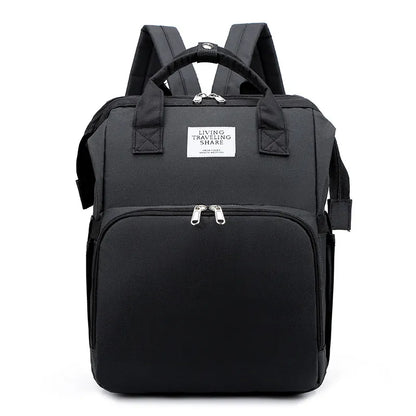 Travel Diaper & Bottle Backpack - Multi-Functional