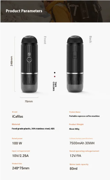 RoadBrew USB Car Coffee Pod Machine