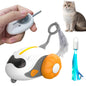 SmartPlay Cat Remote Control Toy with Feather