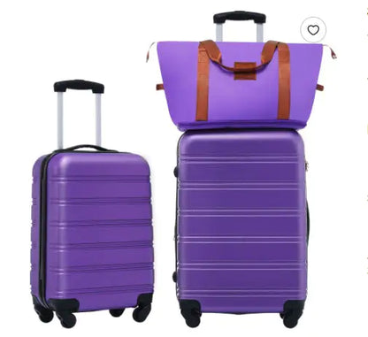 TrendSpinner DuoPlus - 3-Piece Featherlight Luggage Set with TSA Lock