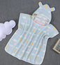 Cotton Baby Bath Towel with Hooded Cape