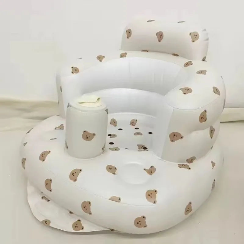 Inflatable Baby Chair for Mealtime & Bath