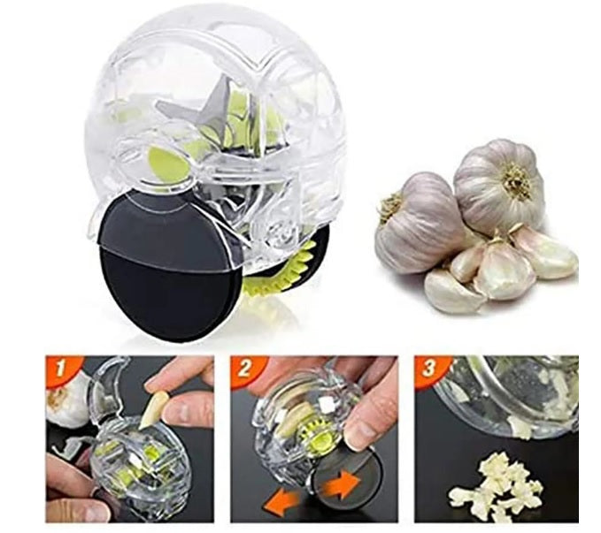 Simple-to-Use Rolling Garlic Chopper