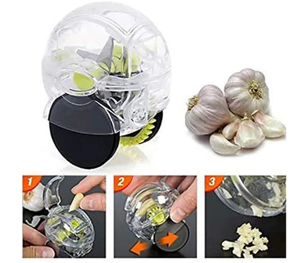 Simple-to-Use Rolling Garlic Chopper